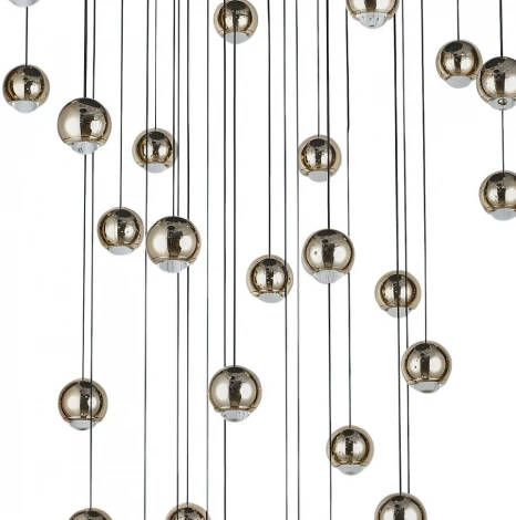 Потолочная люстра Lumien Hall Danay LH8027/36P-BK-SGD