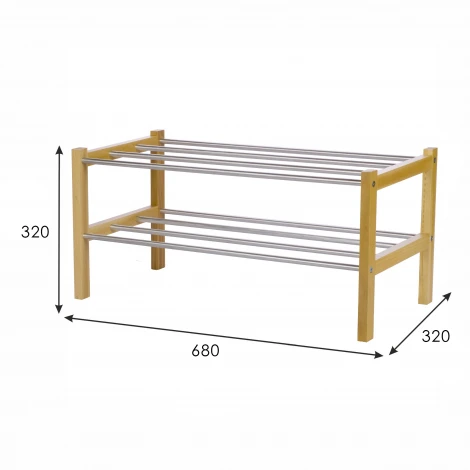 Обувница Атлас светло-коричневый от фабрики Mebelik