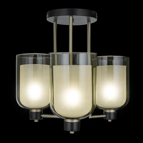 Потолочная люстра на штанге 33 Идеи CHN900.03.AMB17.ABL-M01GC (220V)