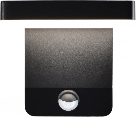 Настенный уличный светильник Mantra Cooper 8477 (LED, 220V, датчик движения, IP54)