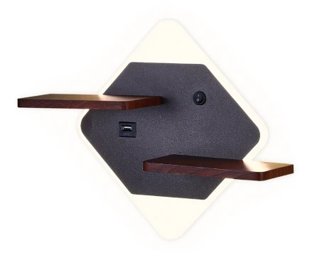 Настенный светильник с полкой Ambrella FW FW101 (LED, 220V, выключатель)