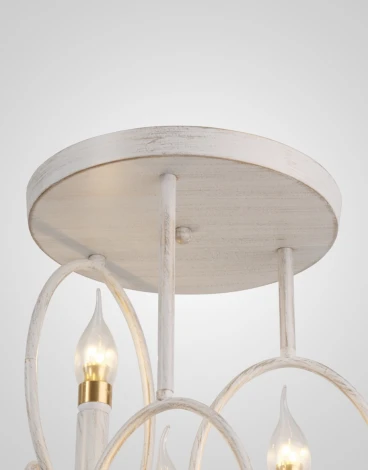 Потолочная люстра Мелодия Света PS1N SL7837 WT+GD 000067881