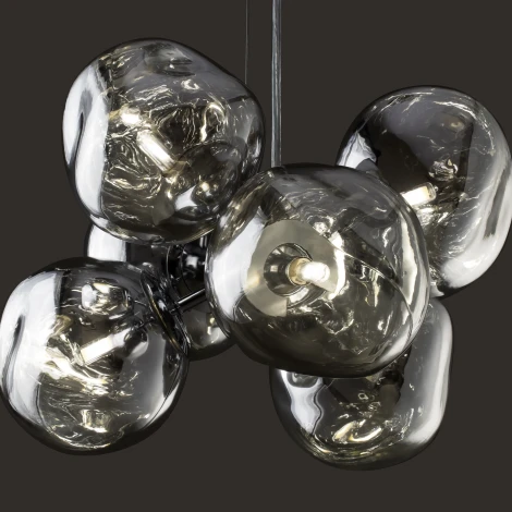 Подвесная люстра Freya Ejection FR5378PL-06SM (220V, на тросе)