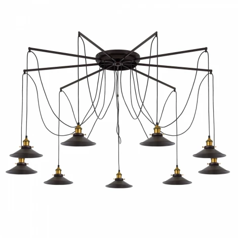 Подвесной светильник Citilux Эдисон CL451291 (220V, на проводе, паук)