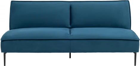 Диван прямой Stool Group Кассель велюр синий УТ000035884