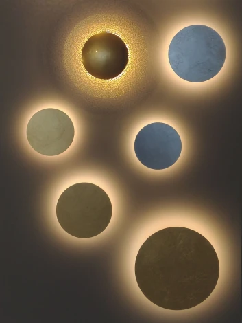 Настенный светильник Odeon Light Solario 3561/6WL (LED, 220V, круглые)