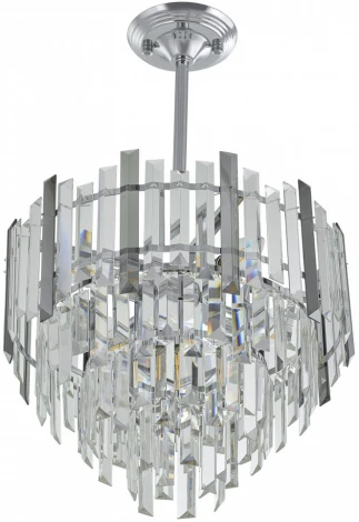 Потолочная люстра хрустальная на штанге Arte Milano Sorrento-4409 374409/6/300/400 CR (220V)