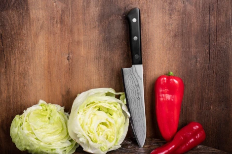 Шеф нож Western Knife 37Layered DP Damascus F-332 TOJIRO