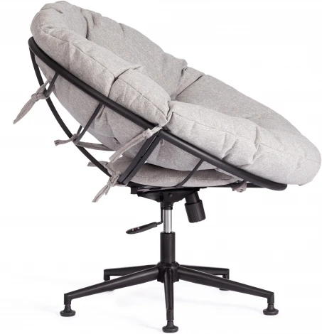 Кресло CLOUDE (Рогожка,Металл /Бежевый)