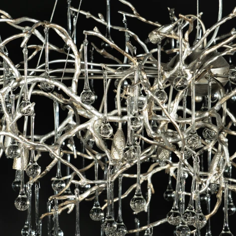 Подвесная люстра Loft IT Bijout 10067/1800 SG (220V, на тросе, ветки)