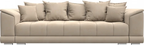 Диван прямой НордСтар НПБ Лига Диванов (Велюр) арт.129449