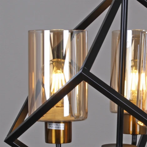 Подвесной светильник Reluce 03990-0.9-03 BK (220V, на цепи)