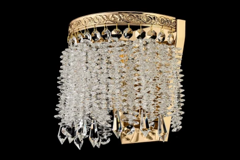 Бра Arti Lampadari Castellana E 2.10.107 G (220V, хрусталь, подвески)