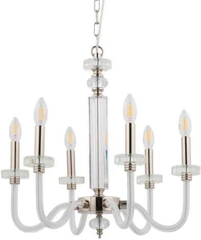 Подвесная люстра Nowodvorski Hampton 8154 (220V, на цепи, свеча)