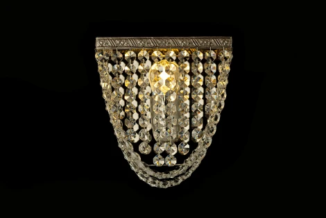 Настенный светильник Arti Lampadari Nobile E 2.10.501 N (220V, хрусталь)