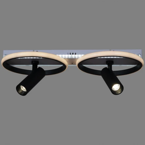 Потолочная люстра светодиодная с пультом Reluce 77804-3.3-2+2