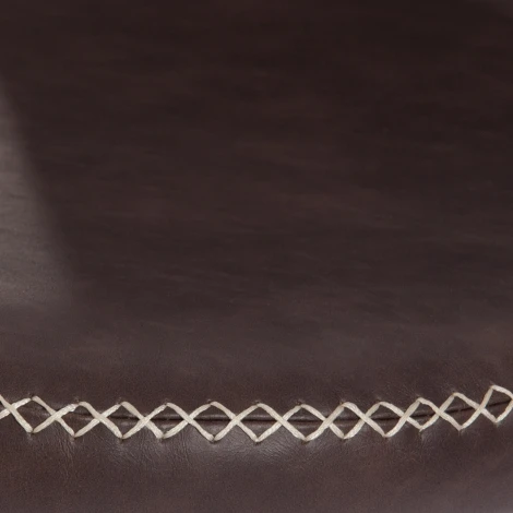 Стул FLAIR (mod. 9020) коричневый 1/черный (экокожа/металл)