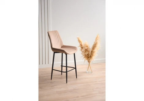 Барный стул Седа бежевый (zd 210) / черный 632597