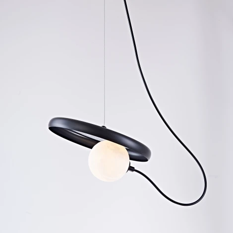 Подвесной светильник Margott D25 Black By ImperiumLoft Margott01 (220V, на тросе, шар)