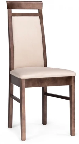 Деревянный стул Woodville Амиата бежевый / орех 528937