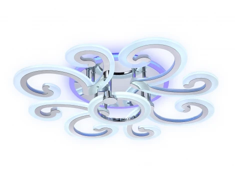 Потолочная люстра Ambrella FA FA5146 (регулировка яркости, LED, 220V, пульт управления, управление смартфоном, умный дом - PC.Lamper)