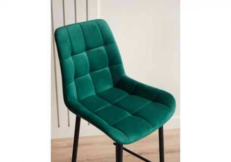 Барный стул Челси зеленый (zd 667) / черный 632573