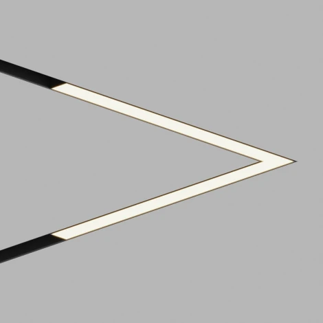 Трековый светильник магнитный светодиодный угловой 48V 24W Hesby Lighting ElDeko HSBL_0234