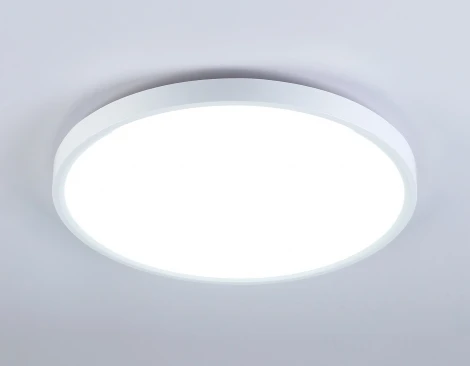 Потолочный светодиодный светильник круглый с подсветкой Ambrella Orbital Air FZ3001 (220V, круглые, IP44)