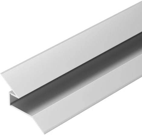 Профиль ARH-DECORE-S12-CAVE-F-2000 ANOD (Алюминий) 023902 Arlight