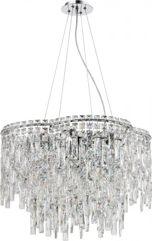 Подвесная люстра Crystal Lux ABRIL SP12 (220V, на тросе)