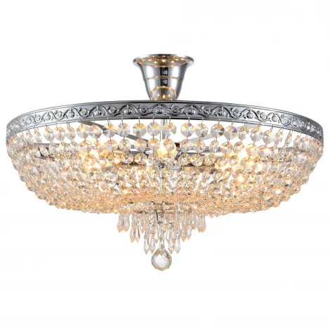Потолочная люстра Natali Kovaltseva Rococo 81407/8C CHROME