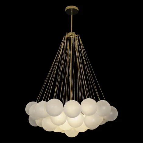 Потолочная люстра на штанге Dream 10129/800 Gold Loft It (220V, на цепи, шарики)