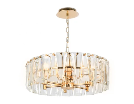 Подвесная люстра Ambrella TRADITIONAL TR5172 (220V, хрусталь, на цепи, круглые)