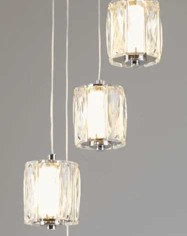 Подвесной светильник светодиодный Moderli Prismique V11718-PL