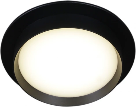 Встраиваемый точечный светильник Reluce 53005-9.0-001RLD GX53 BK (220V, круглые)