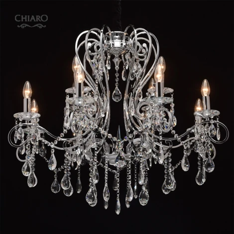 Подвесная люстра Chiaro Сюзанна 458010712