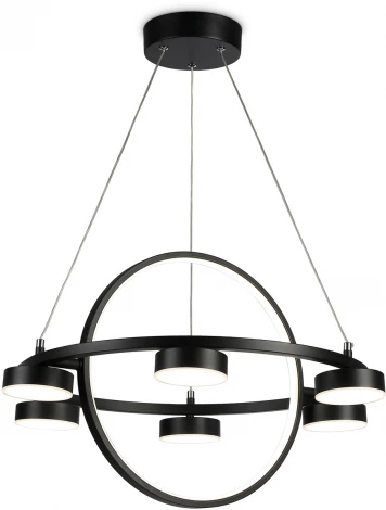 Подвесной светильник светодиодный с пультом Ambrella COMFORT FL51775 (регулировка яркости, 220V, на тросе)