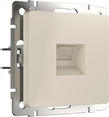 Розетка Ethernet RJ-45 (айвори матовый) Werkel W1181062 (a062428)
