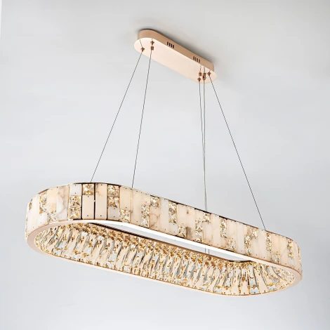 Подвесная люстра светодиодная с регулировкой цветовой температуры Modelux MODELUX ML.6988.1000P GD