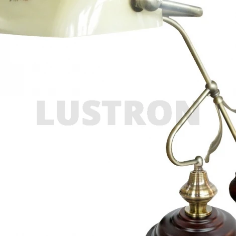 Интерьерная настольная лампа N-Light 830 830-01-04 красное дерево+бронза