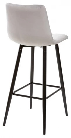 Барный стул M-City LECCO UF910-02 LIGHT GREY, велюр
