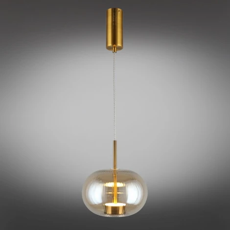 Подвесной светильник Aployt Ambr APL.057.06.12 (LED, 220V, на проводе, шар)