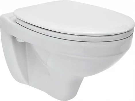 Комплект Cersanit Delfi Leon Black кнопка белая