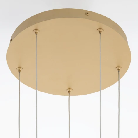 Подвесной светильник ярусный каскадный светодиодные Citilux Дуэт CL719052 (регулировка яркости, 220V, на проводе, кольцо)