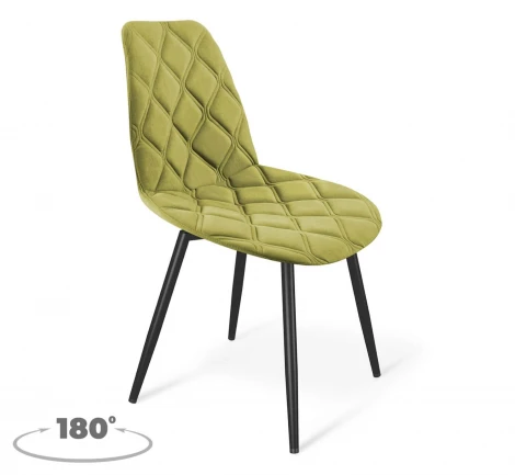 Стул Sheffilton SHT-ST29-C20/S950-VP Фисташковый/черный муар 7758784301