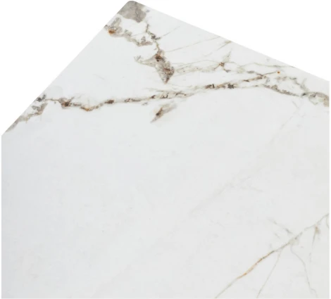 Стол CORNER 120 GLOSS GOLDEN JADE SOLID CERAMIC / WHITE, ®DISAUR