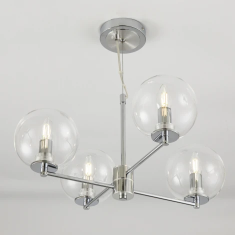 Подвесная люстра Citilux Галлен CL240141 (220V, на тросе, шарики)
