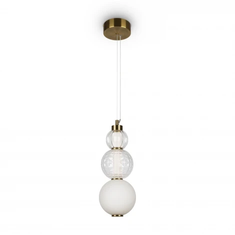 Подвесной светильник Maytoni Collar P069PL-L16G3K (LED, 220V, на проводе, шарики)