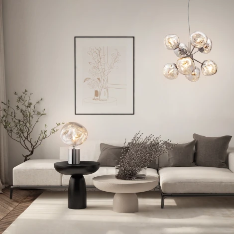 Подвесная люстра Freya Ejection FR5378PL-07SM (220V, на тросе)