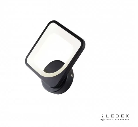 Настенный светильник iLedex Pluto 5228/1-BK (220V)